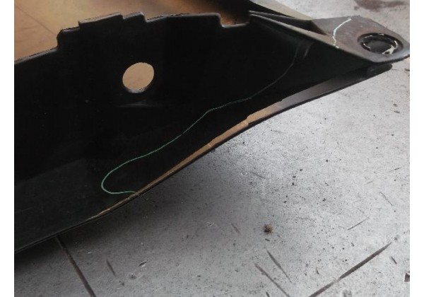 крило праве Peugeot 307, 05-08, 9653364577